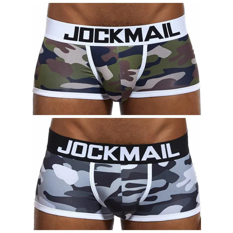 JOCKMAIL Spot Camouflage Print Jockstraps