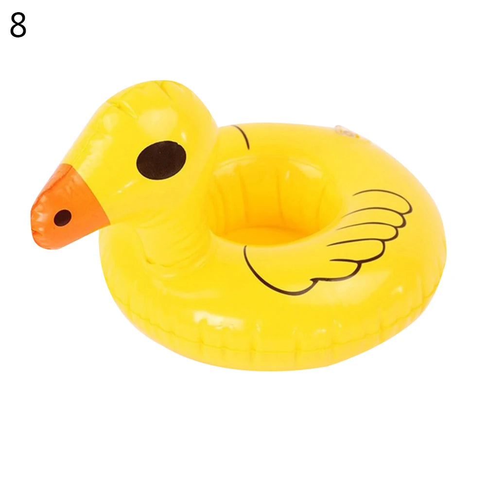 Inflatable Cup Pad Drink Holder Pool Float