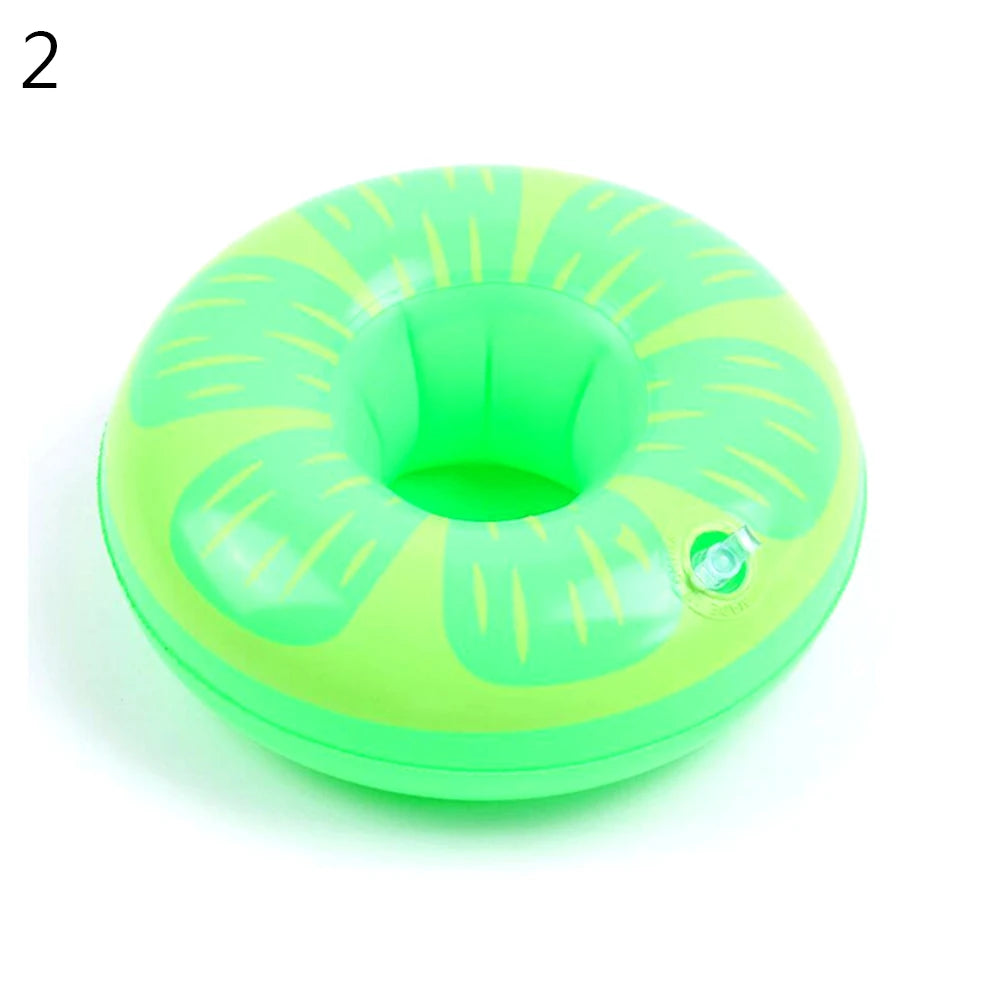 Inflatable Cup Pad Drink Holder Pool Float