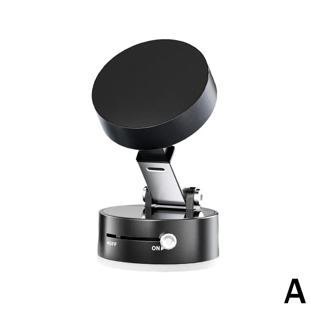 Double Sided Hands-Free Vacuum Adsorption Magnetic Suction Cup Phone Mount