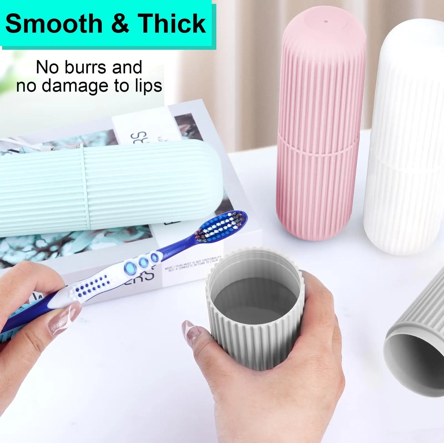Travel Toothpaste Toothbrush Portable Storage Box