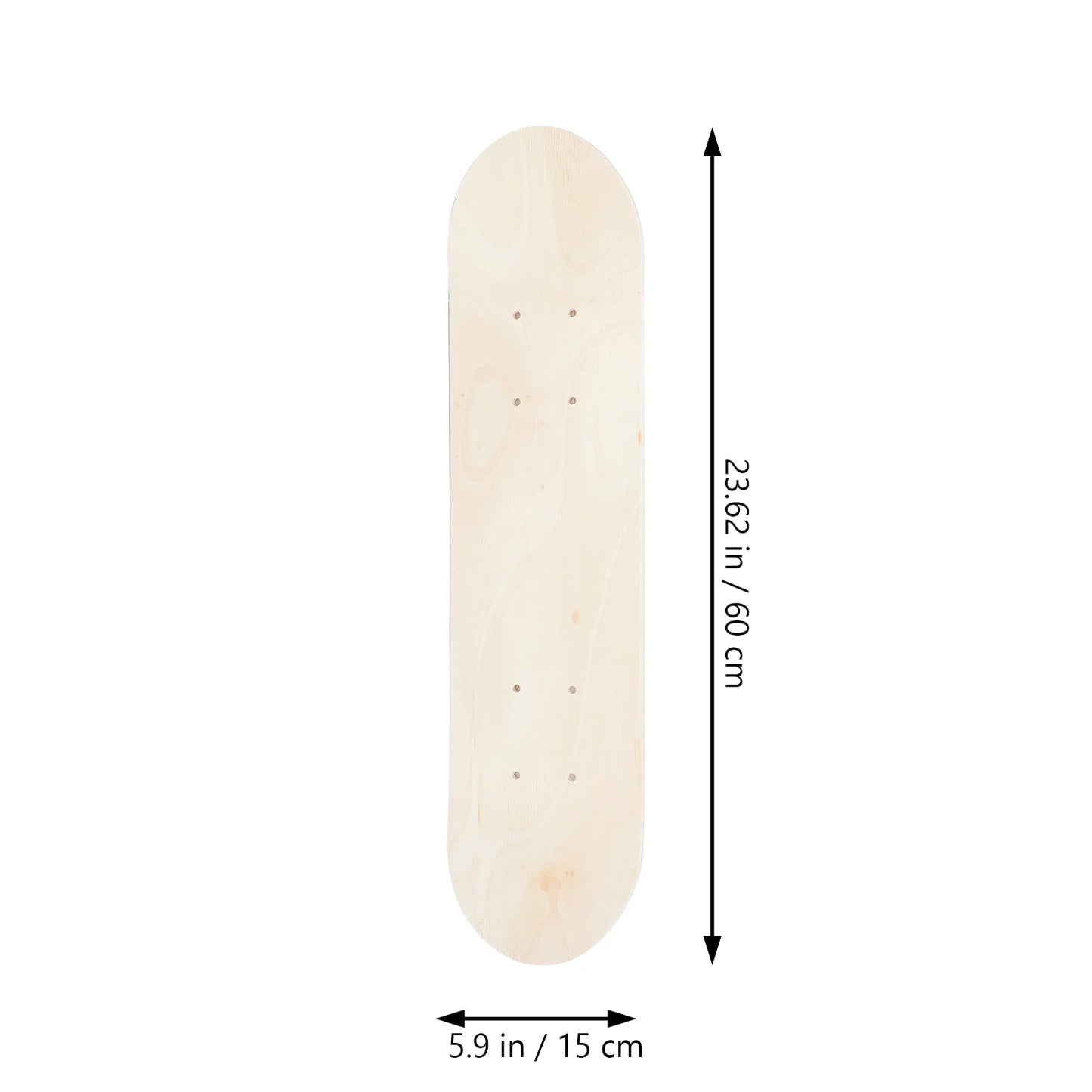 DIY 60cm Maple Skateboard Deck