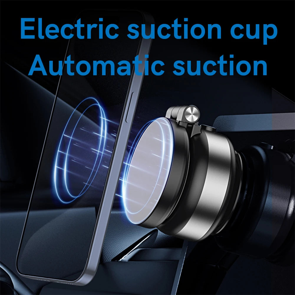 Magnetic Suction Cup Phone Mount for iPhone 360° Adjustable