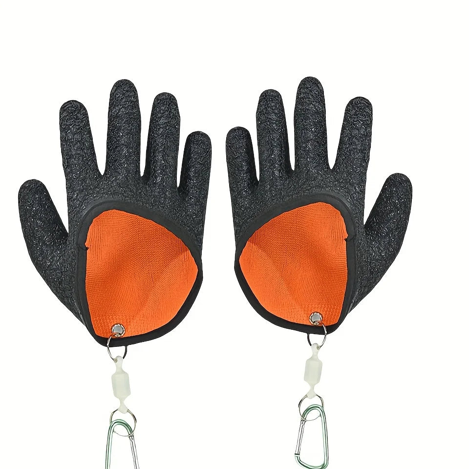 Magnet Release Anti-slip Waterproof Fishing Gloves