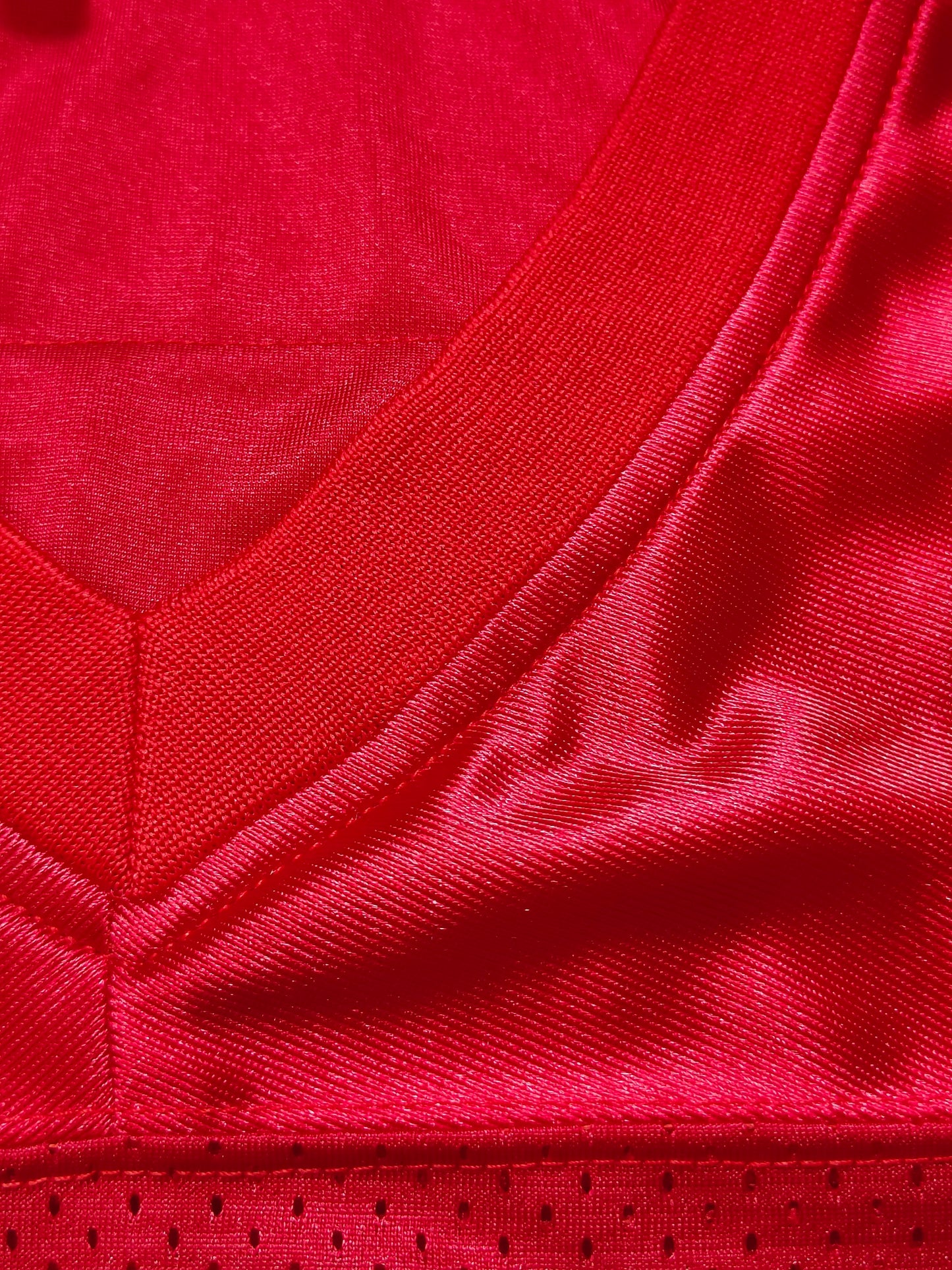 Mesh Embroidered Football Jersey