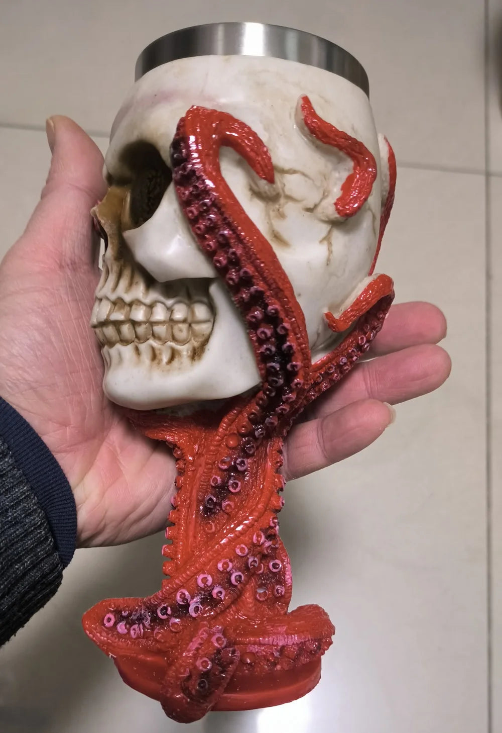 Octopus Skull Quirky Alien Mug