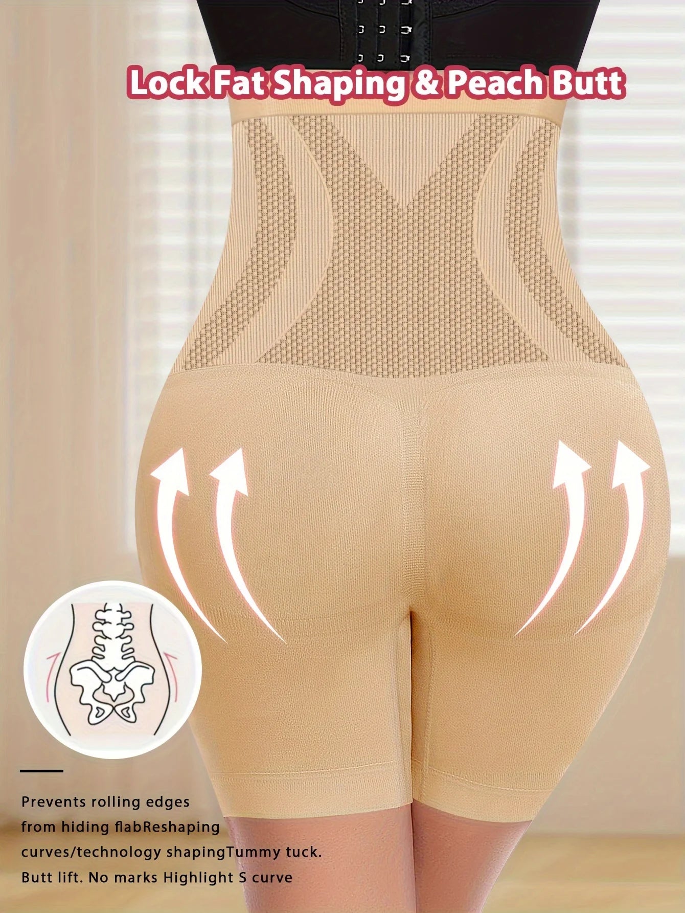 High Waist Tummy Contouring Seamless Panties