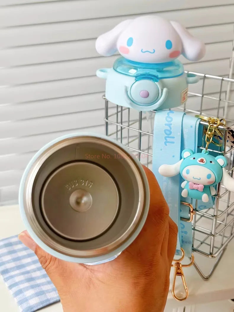 600ml Sanrio Water Stainless Steel Insulated Cup & Straw