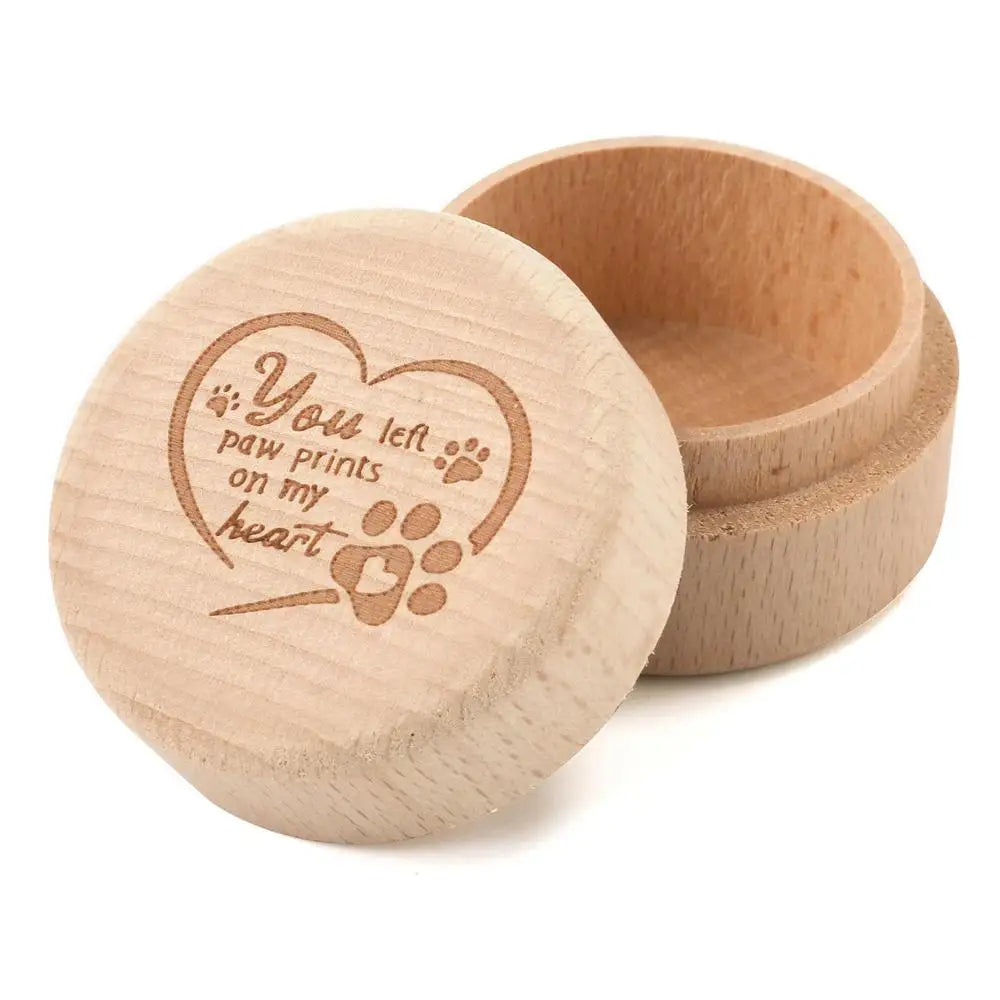 Pet Hair/Tooth Keepsake Wood Box