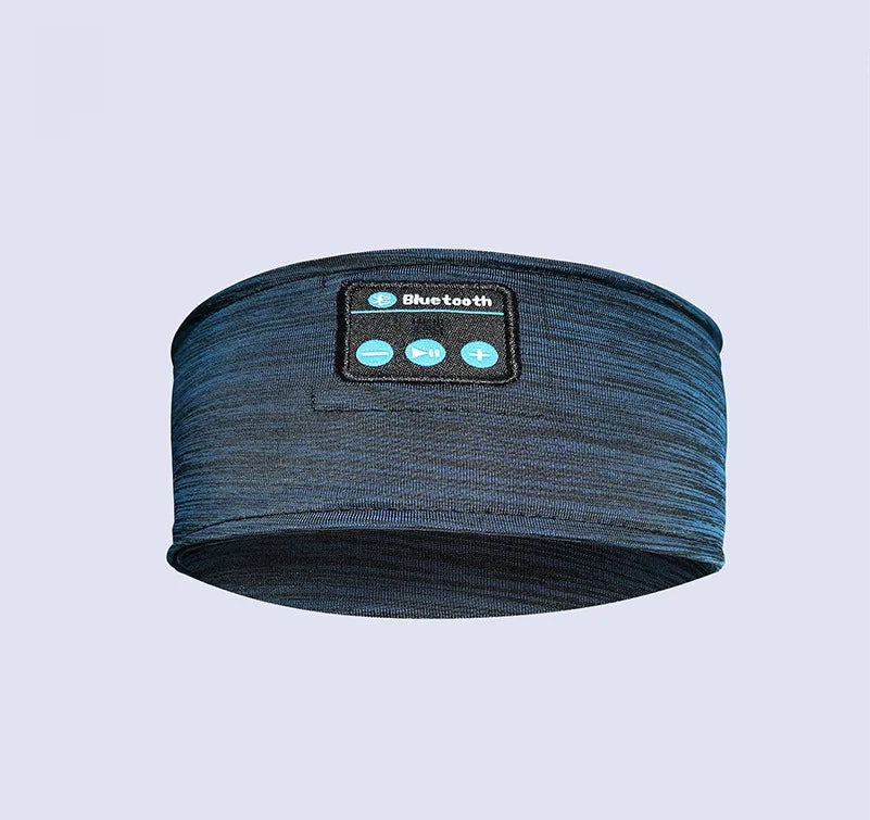 Bluetooth Thin Soft Elastic Comfortable Wireless Headband Headset
