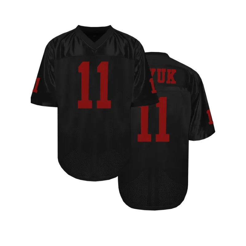Retro Mesh Embroidered Breathable Jersey