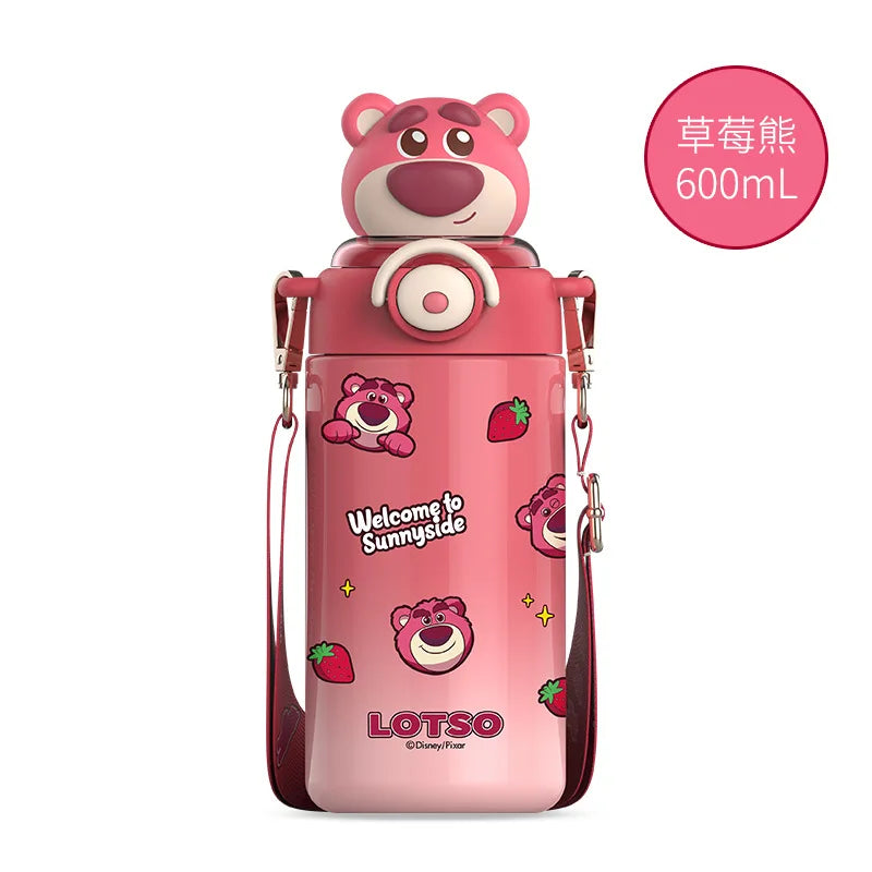 600ml Sanrio Water Stainless Steel Insulated Cup & Straw