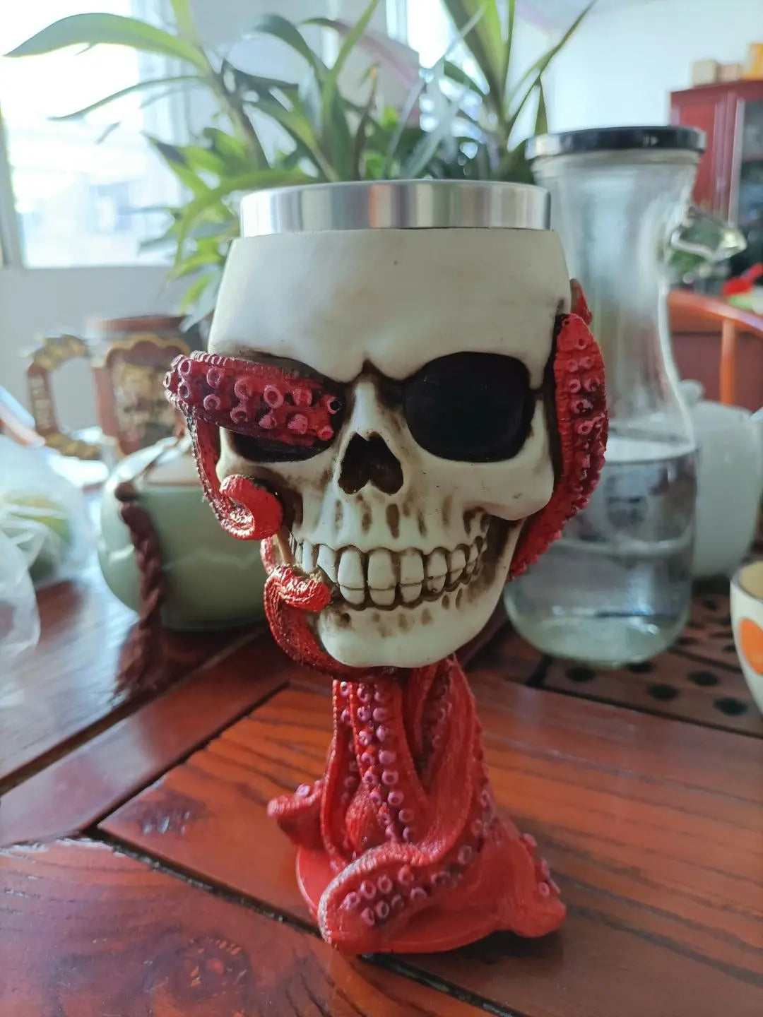 Octopus Skull Quirky Alien Mug