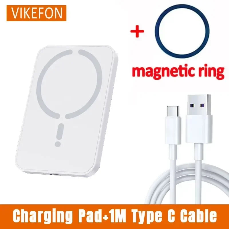 100W Magnetic Wireless Car Charger Air Outlet Phone Holder