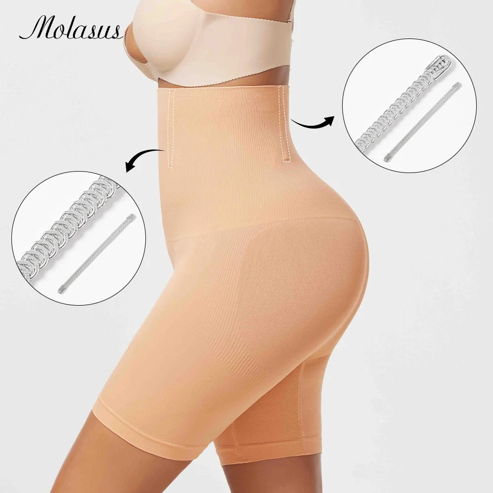 Flat Belly Seamless Short Cross Body Shaper