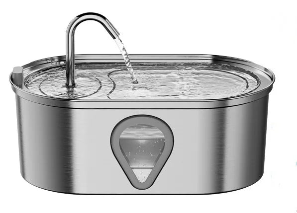 3.5L Large Capacity Stainless Steel Automatic Pet Water Dispenser