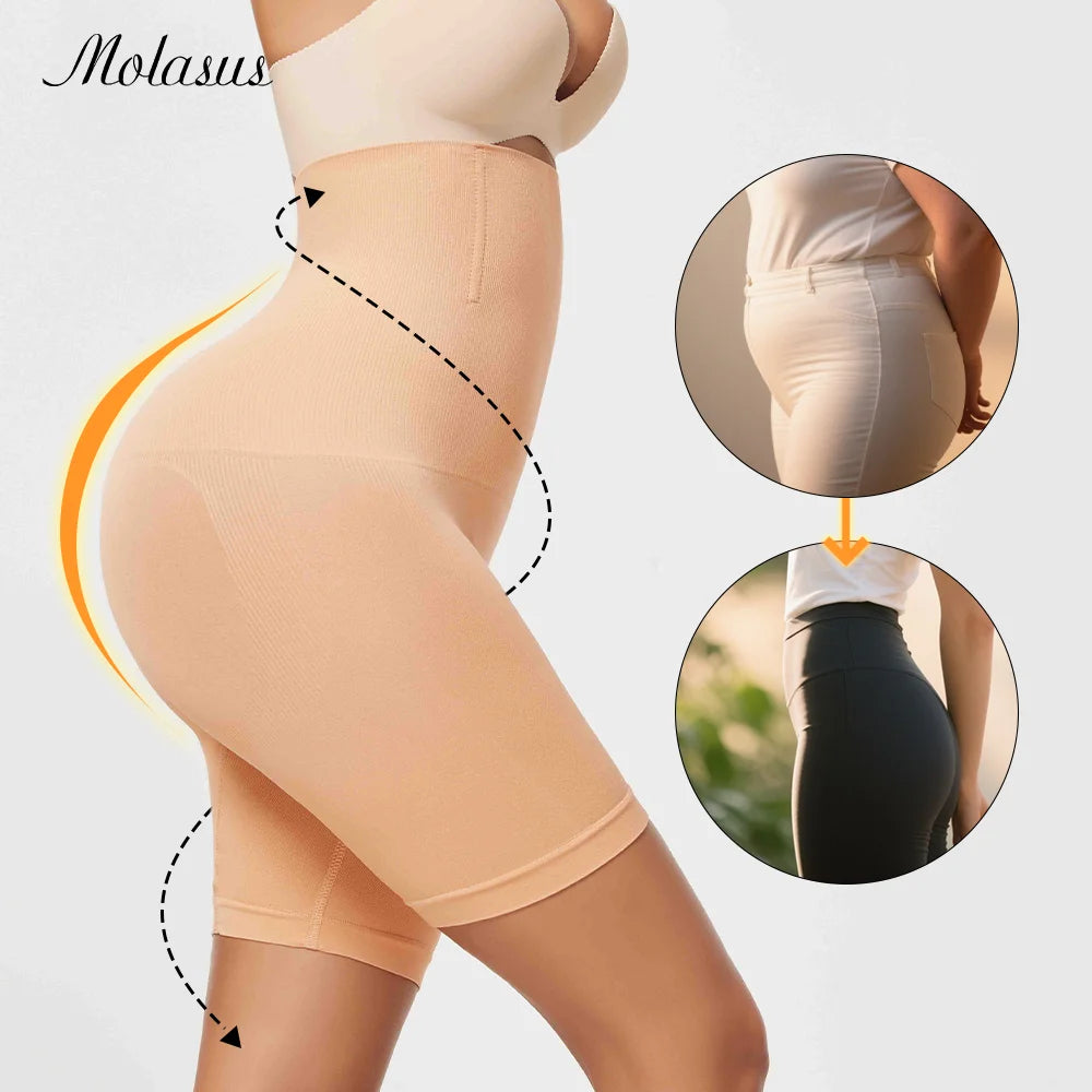 Flat Belly Seamless Short Cross Body Shaper