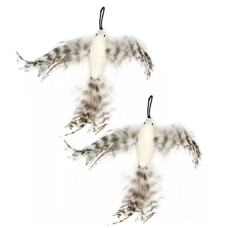 Simulation Bird Interactive Funny Cat Stick Toy