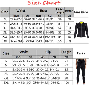 Neoprene Hot Sauna Sweat Producing Sauna Suit