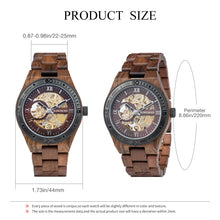 BOBO BIRD Wooden Mechanical Wristwatch