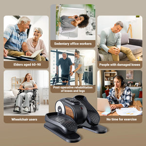 MERACH Under Desk Elliptical Leg Exerciser