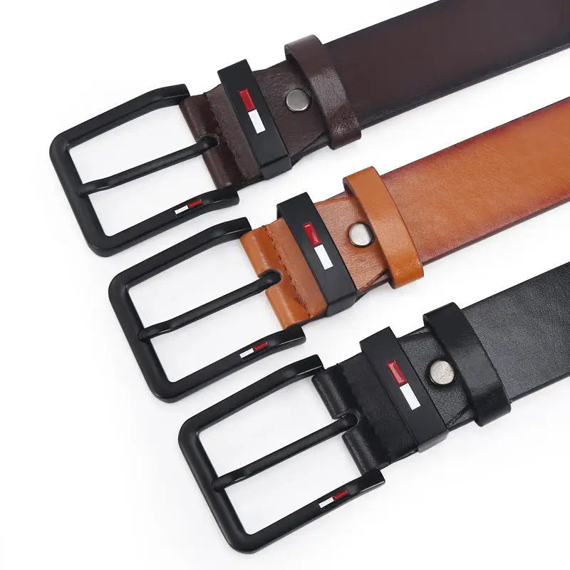 Alloy Pin Square Buckle Belt