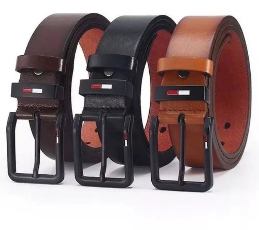 Alloy Pin Square Buckle Belt