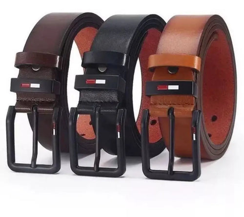 Alloy Pin Square Buckle Belt