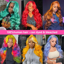 613 Blonde Wave Human Hair Lace Frontal Glueless Wig