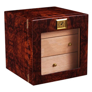 Spanish Cedar Solid Wood  4 Layer Cigar Humidor