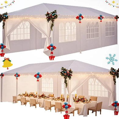 10x10/10x20/10x30 Outdoor Canopy Tent with Removable Sidewalls