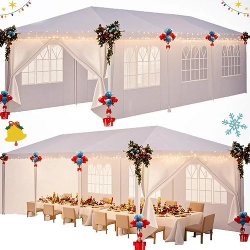 10x10/10x20/10x30 Outdoor Canopy Tent with Removable Sidewalls