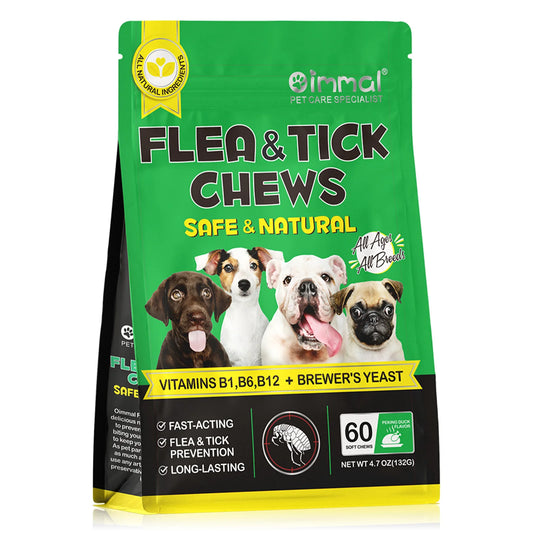 Flea and Tick Prevention Chewable Natural Supplement