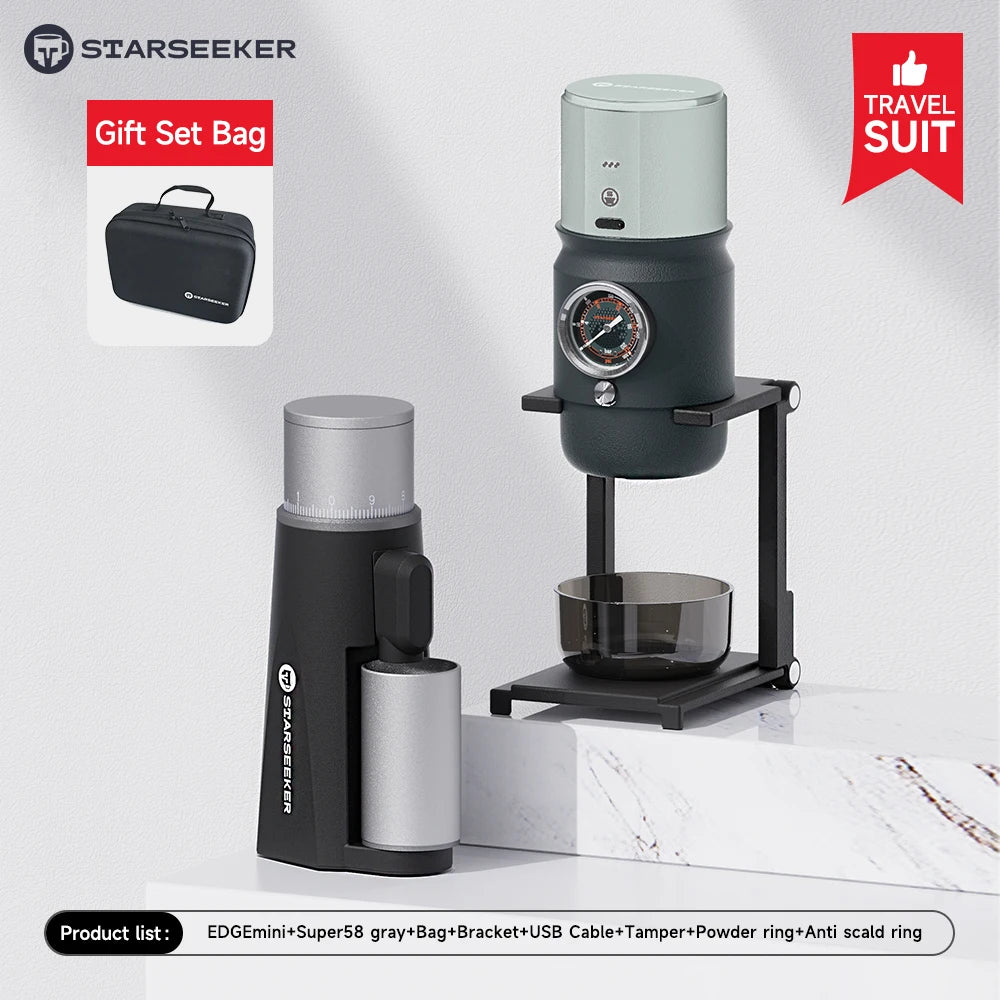 STARSEEKER EDGE Mini Portable Electric Coffee Grinder