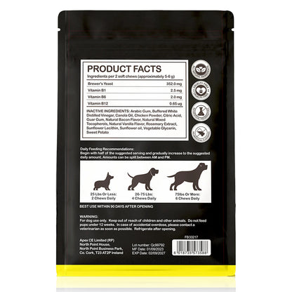 Flea and Tick Prevention Chewable Natural Supplement