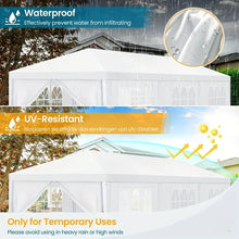 10x10/10x20/10x30 Outdoor Canopy Tent with Removable Sidewalls