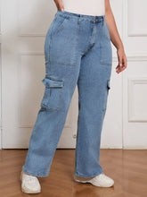 Loose Fit Wide Leg Jeans