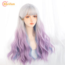 Synthetic Long Straight Lolita Wig with Bangs