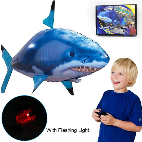 Inflatable Remote Control Shark Toy