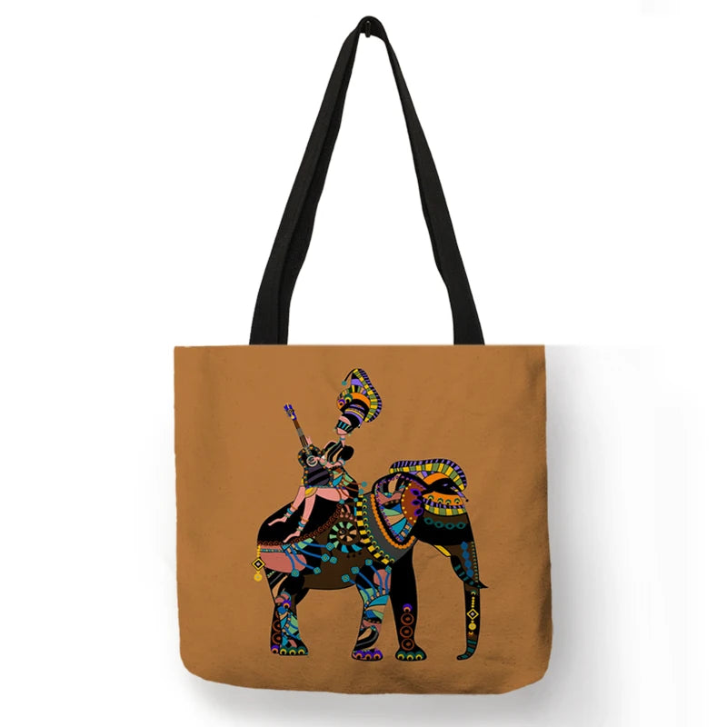 Designer Print Handbag
