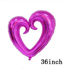 Love Heart Bear Foil Balloons