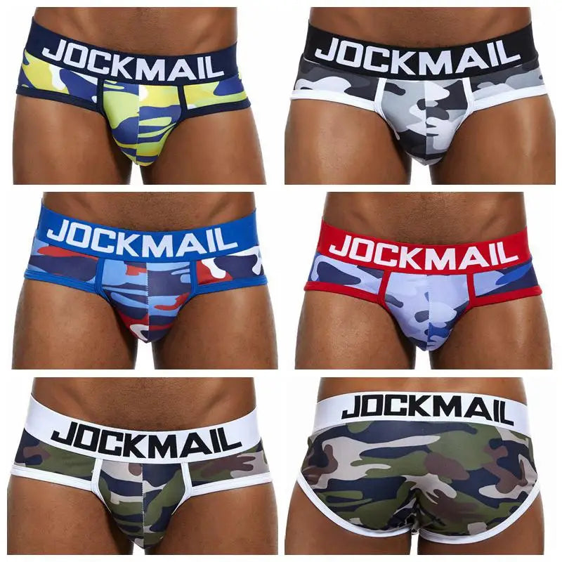 JOCKMAIL Spot Camouflage Print Jockstraps