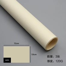 120gsm Thick Linen Textured Christmas Wrapping Paper