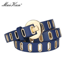 Maikun Adjustable Hole Alloy Pin Buckle Belt 