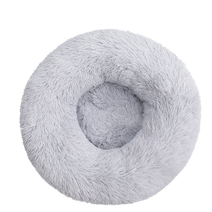 Comfortable Donut Shape Ultra Soft Washable Cushioned Bed