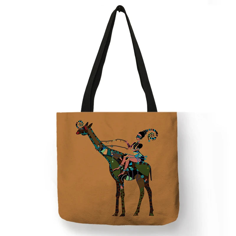 Designer Print Handbag