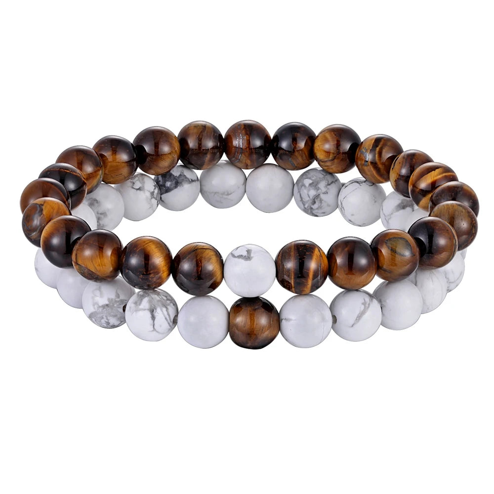 Multi-color Combination Beaded Bracelets