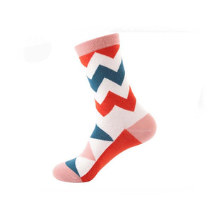 Combed Cotton Colorful Creative Socks