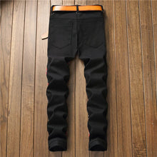 Ripped Embroidered Skinny Jeans No Stretch