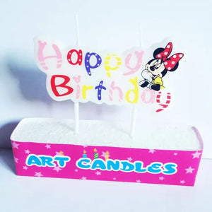 Happy Birthday Number Decorative Candles